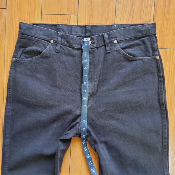 Wrangler Brown Jeans Size 36x32 - Picture 4 of 7